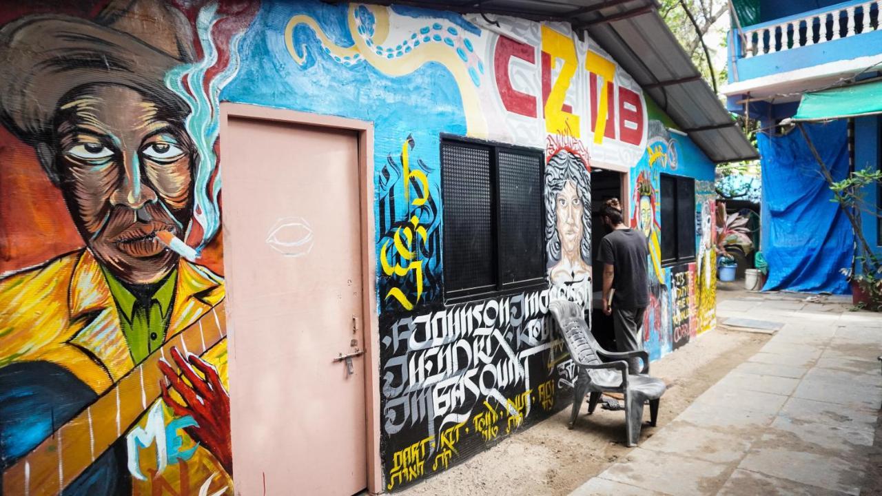 12 Monks - Beachside Hostel Arambol Ngoại thất bức ảnh